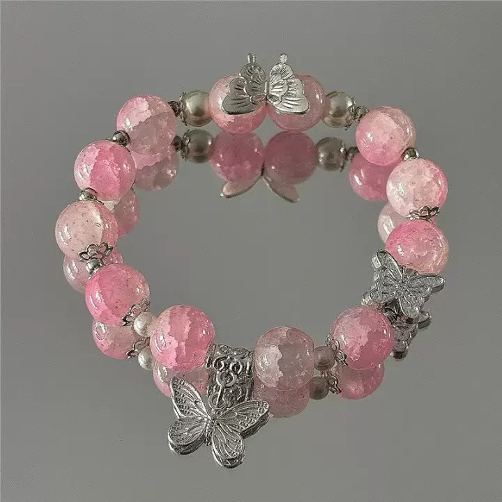 In Stock Wholesale Novel Same Style Beaded Tassel Bracelet Female Special-Interest Design Good-looking Personality Non-Collision Style All-Matching...