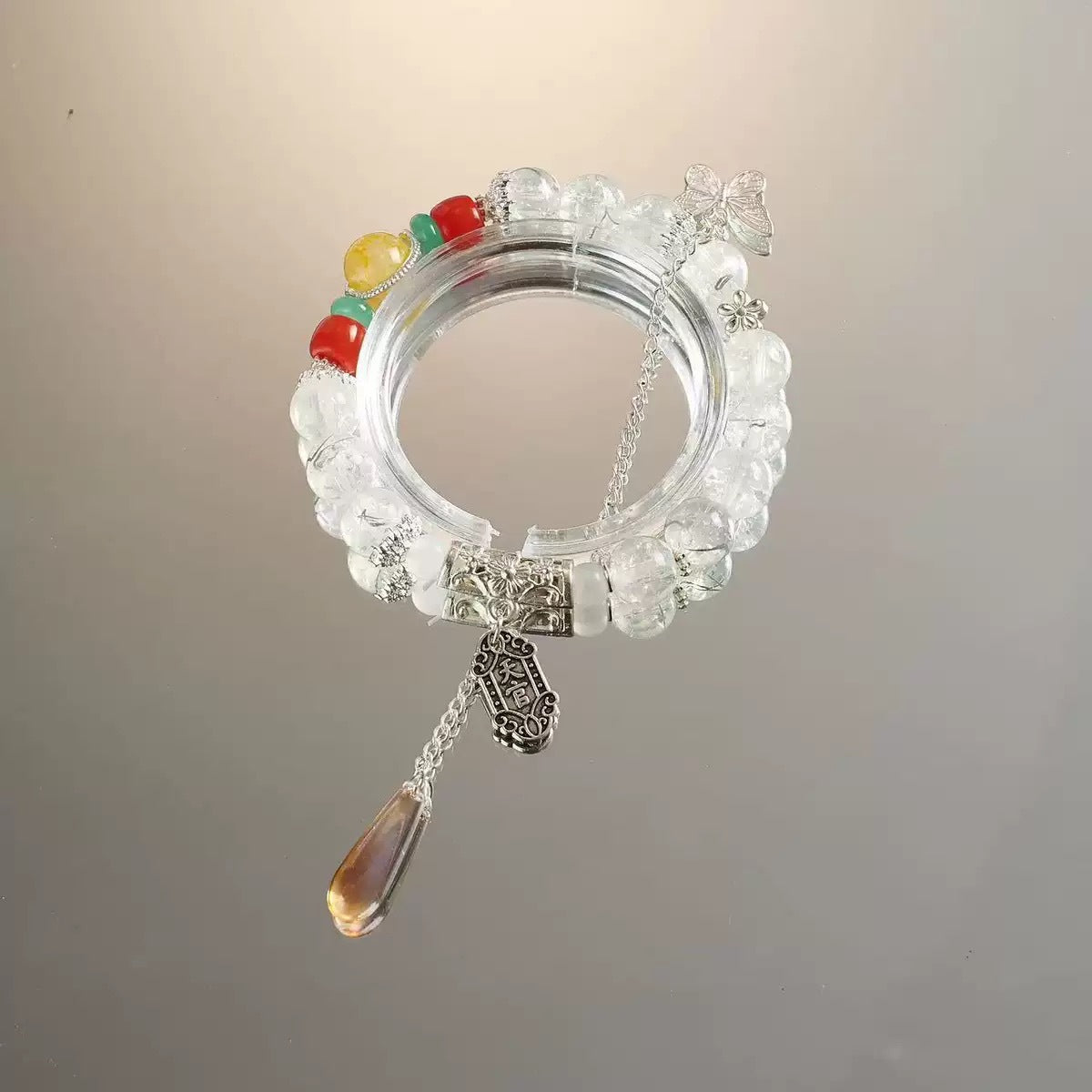 In Stock Wholesale Novel Same Style Beaded Tassel Bracelet Female Special-Interest Design Good-looking Personality Non-Collision Style All-Matching...