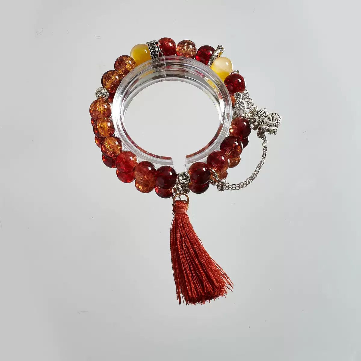 In Stock Wholesale Novel Same Style Beaded Tassel Bracelet Female Special-Interest Design Good-looking Personality Non-Collision Style All-Matching...
