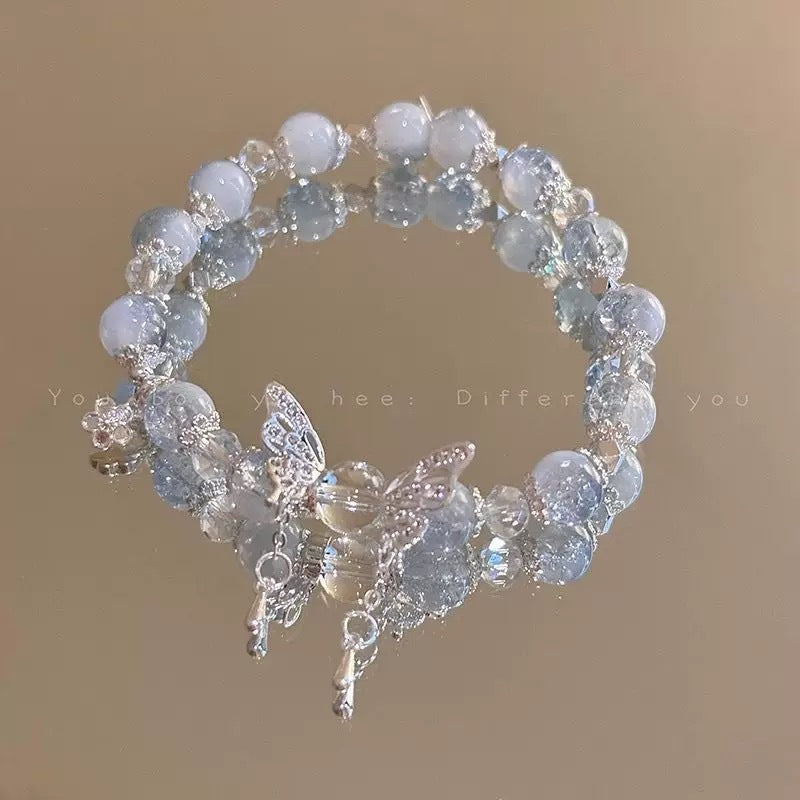 In Stock Wholesale Novel Same Style Beaded Tassel Bracelet Female Special-Interest Design Good-looking Personality Non-Collision Style All-Matching...