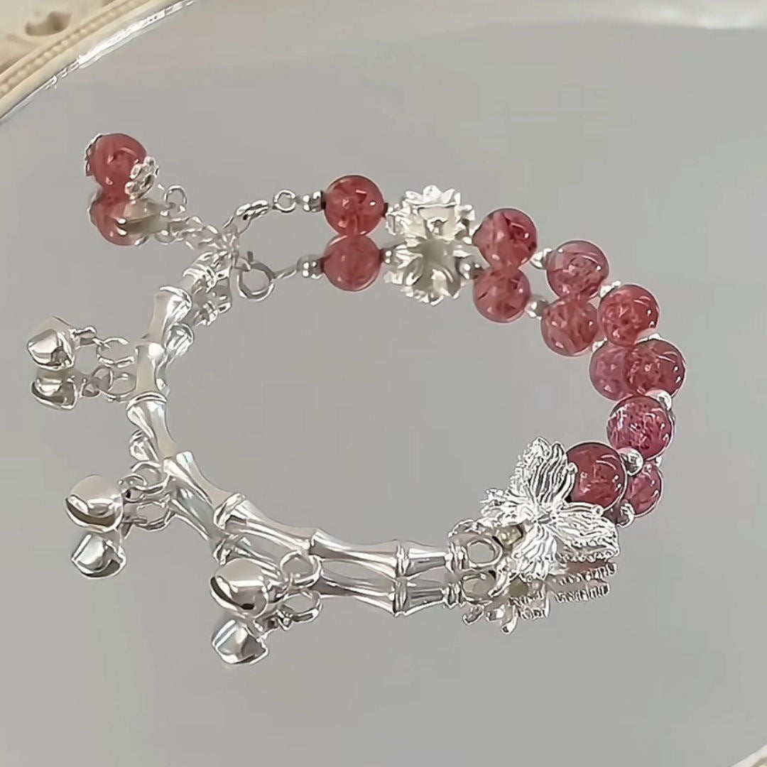 In Stock Wholesale Novel Same Style Beaded Tassel Bracelet Female Special-Interest Design Good-looking Personality Non-Collision Style All-Matching...