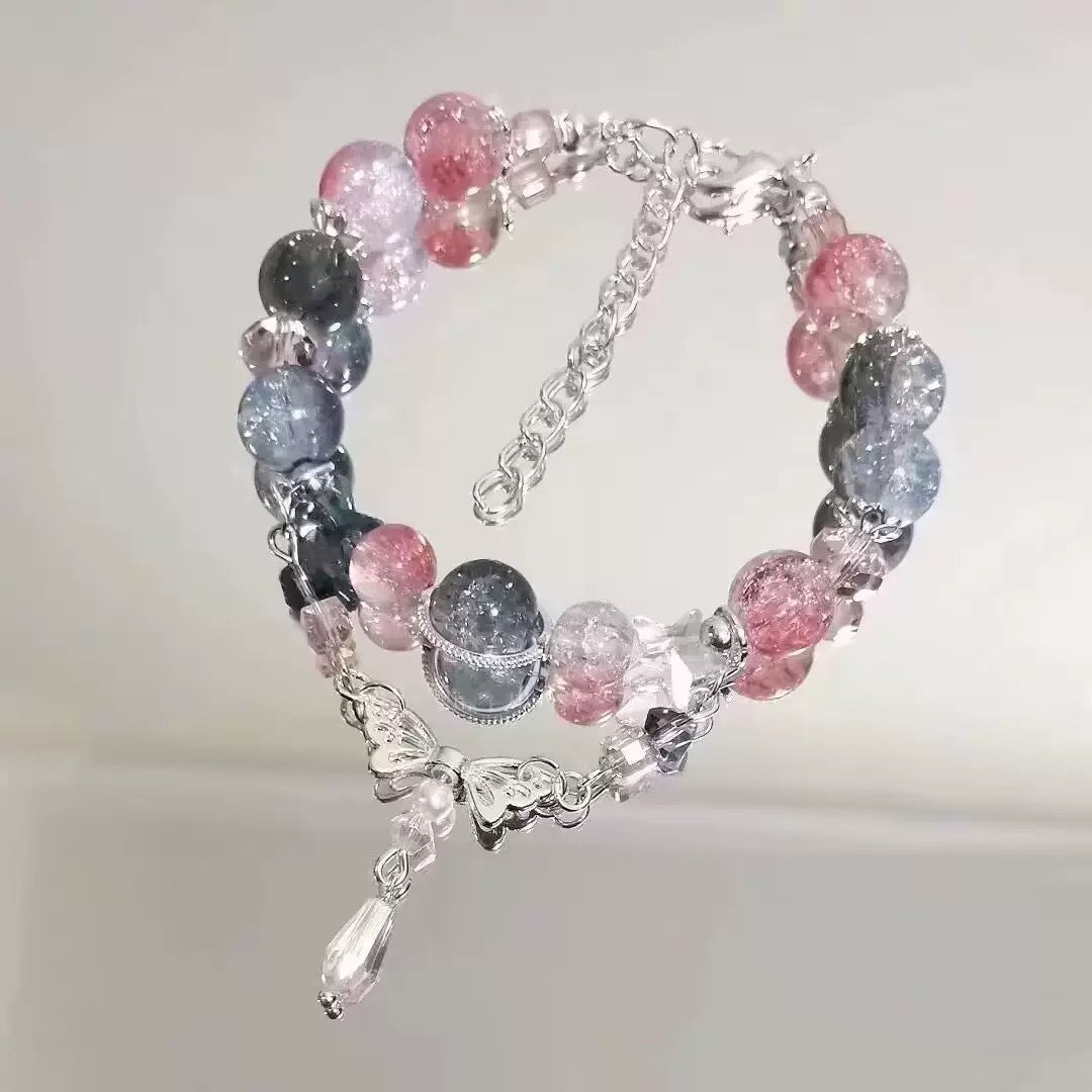 In Stock Wholesale Novel Same Style Beaded Tassel Bracelet Female Special-Interest Design Good-looking Personality Non-Collision Style All-Matching...