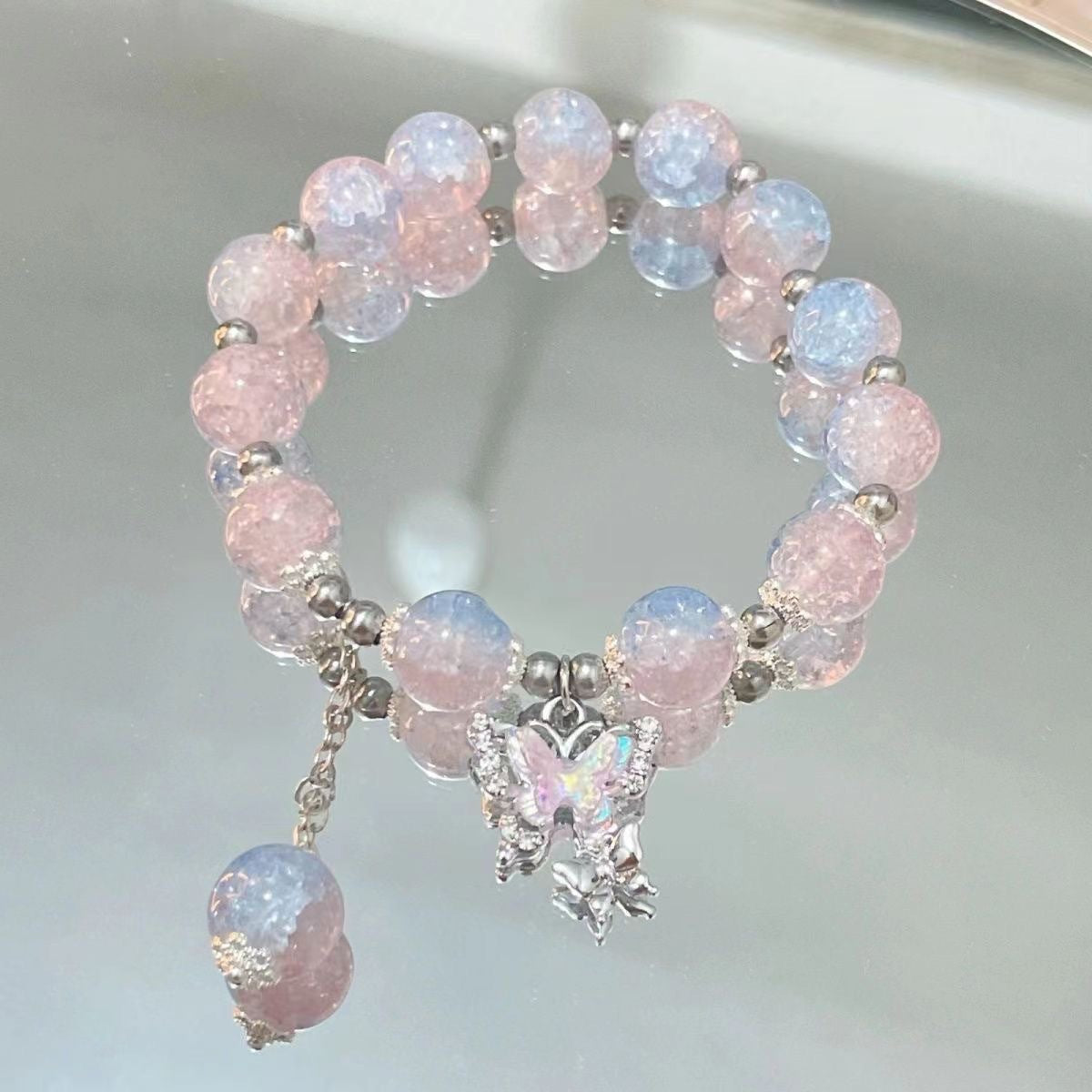 In Stock Wholesale Novel Same Style Beaded Tassel Bracelet Female Special-Interest Design Good-looking Personality Non-Collision Style All-Matching...