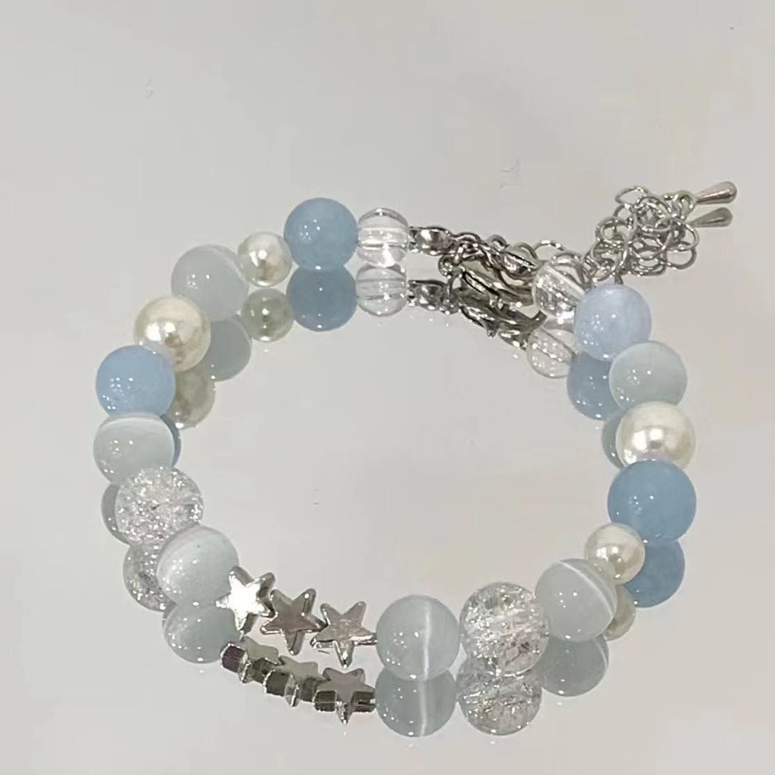 In Stock Wholesale Novel Same Style Beaded Tassel Bracelet Female Special-Interest Design Good-looking Personality Non-Collision Style All-Matching...