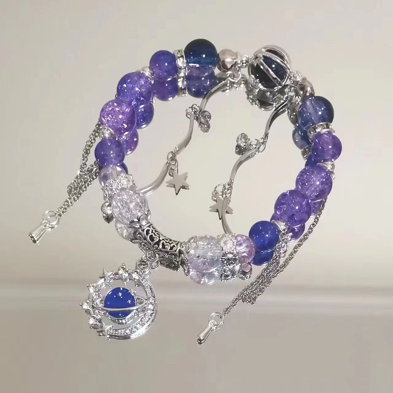 In Stock Wholesale Novel Same Style Beaded Tassel Bracelet Female Special-Interest Design Good-looking Personality Non-Collision Style All-Matching...
