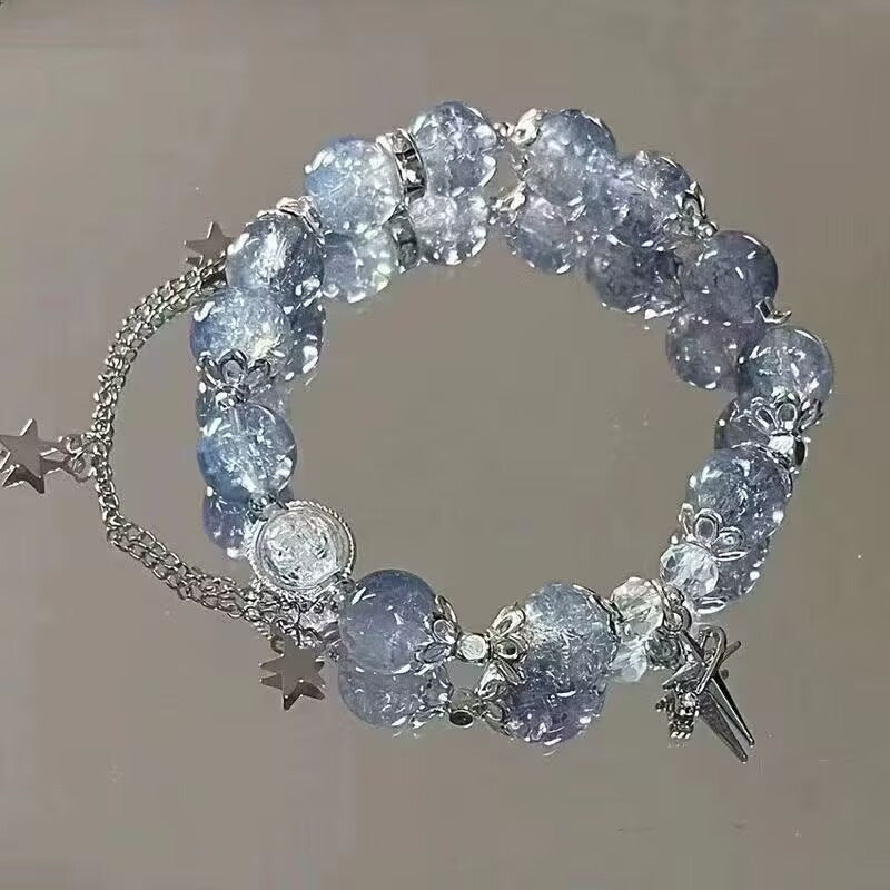 In Stock Wholesale Novel Same Style Beaded Tassel Bracelet Female Special-Interest Design Good-looking Personality Non-Collision Style All-Matching...