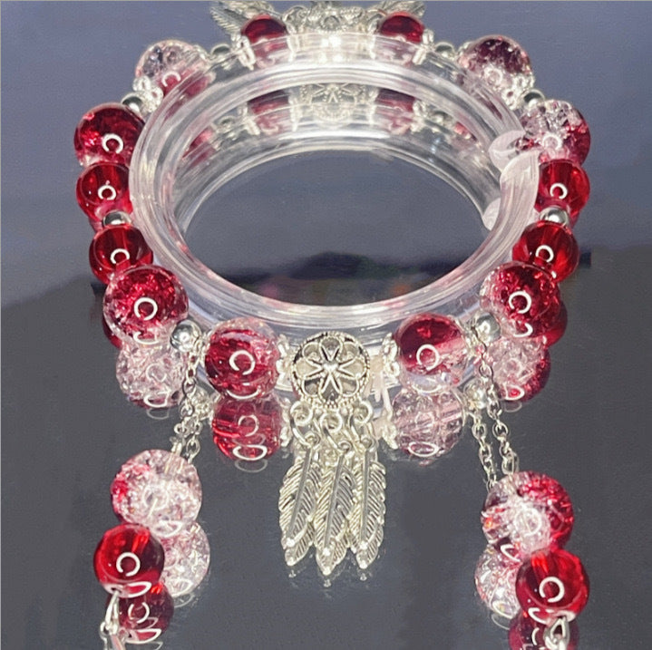In Stock Wholesale Novel Same Style Beaded Tassel Bracelet Female Special-Interest Design Good-looking Personality Non-Collision Style All-Matching...