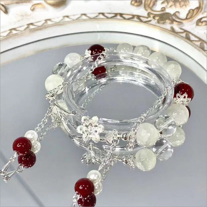 In Stock Wholesale Novel Same Style Beaded Tassel Bracelet Female Special-Interest Design Good-looking Personality Non-Collision Style All-Matching...