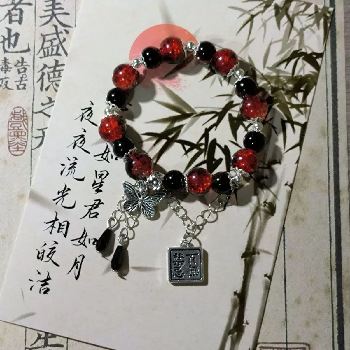 In Stock Wholesale Novel Same Style Beaded Tassel Bracelet Female Special-Interest Design Good-looking Personality Non-Collision Style All-Matching...